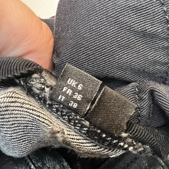 Laser Snake Stack Skinny Jeans